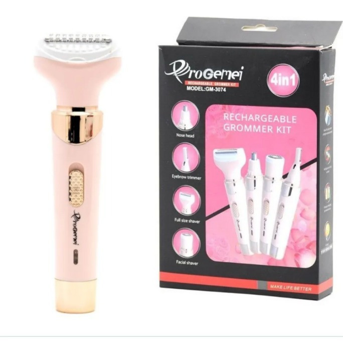 Máquina depiladora femenina 4 en 1