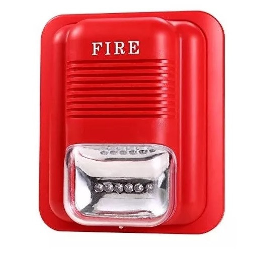 Sirena Alarma Estroboscopica Contra Ince