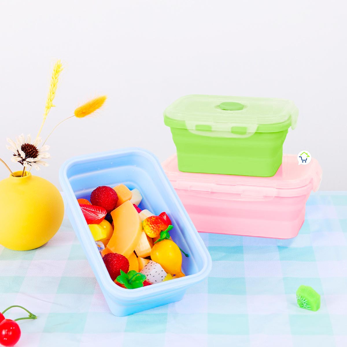 Lonchera Plegable Silicona X3 21LDH9