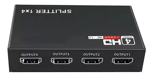 Multiplicador Splitter Hdmi 1X4 1080p
