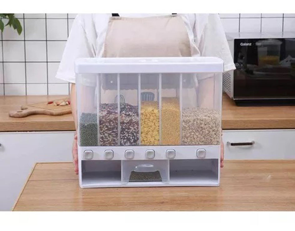 Dispensador Organizador De Cereales Y Gr - Imagen 6
