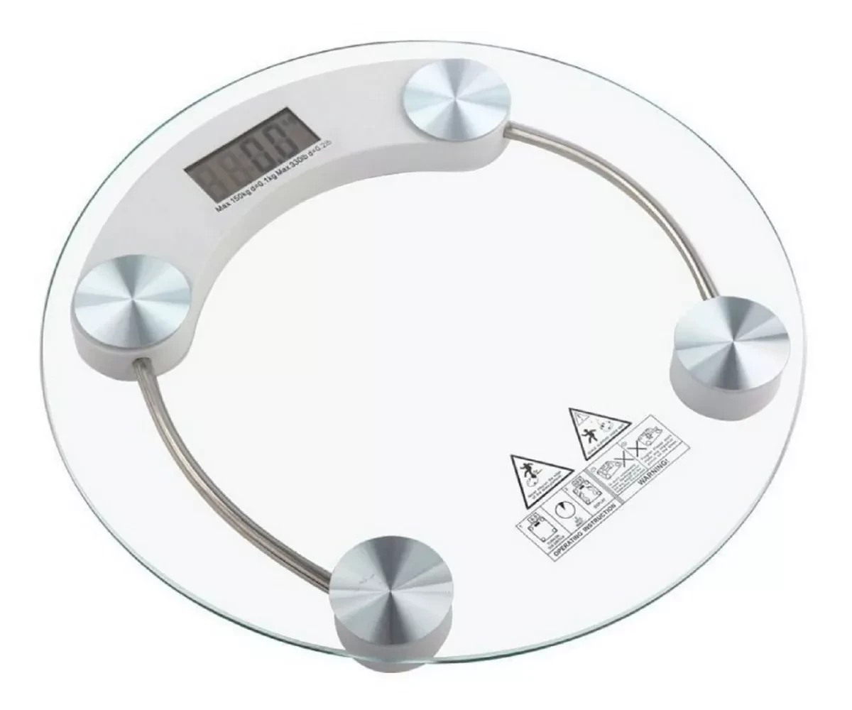 Bascula Vidrio Digital Pantalla Led