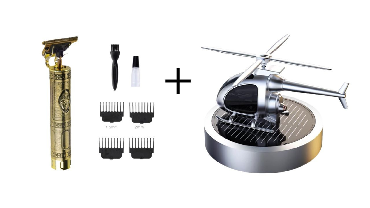 Combo Máquina Barbera + Difusor Carro