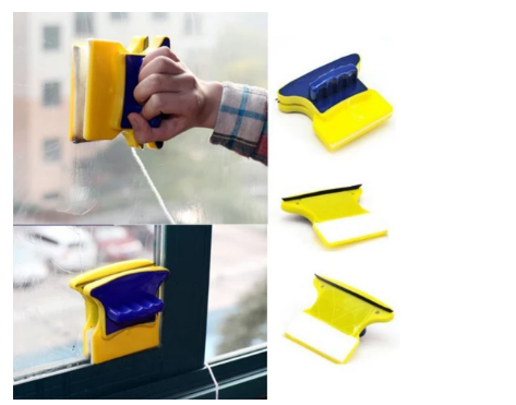 limpiador magnetico de vidrios y ventana