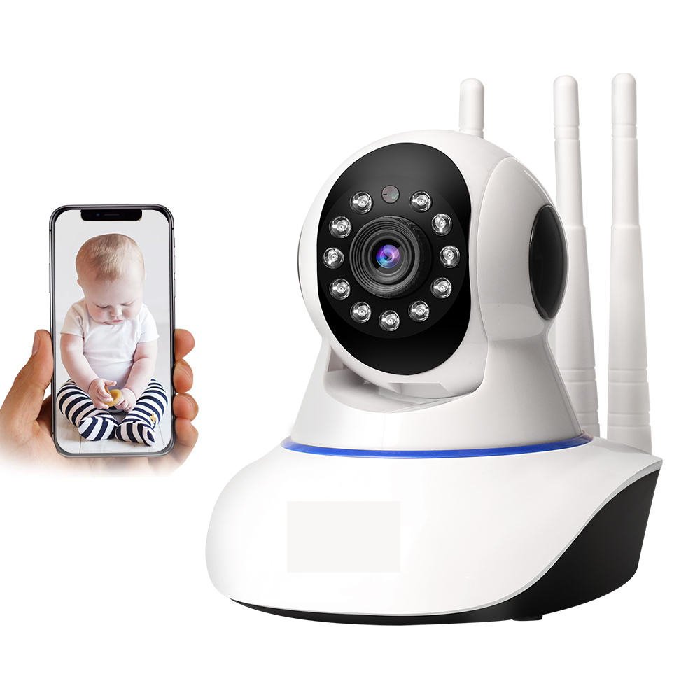 Camara De Seguridad Robotica Wifi 3 Ante