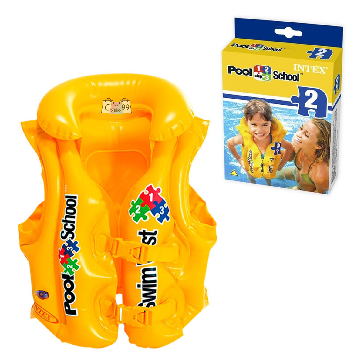 Salvavidas En Chaleco Intex 58660