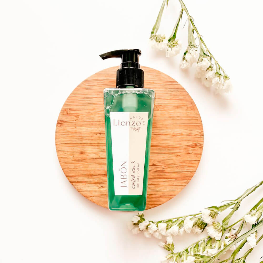 Jabón control acné 180 ml Lienzo Natural