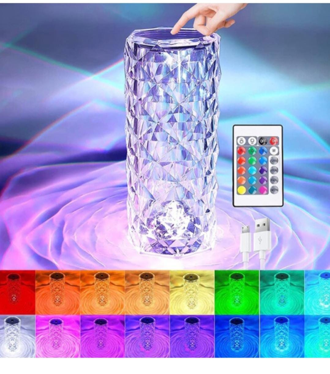 Lampara diamante led cilindro