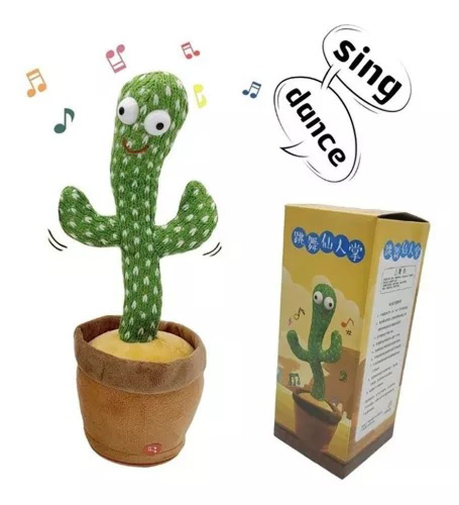 Cactus Bailarin Imita Voz, Musical, Bail