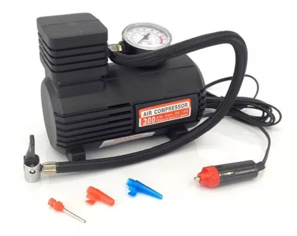 Mini Compresor Aire Llantas Carros Bici