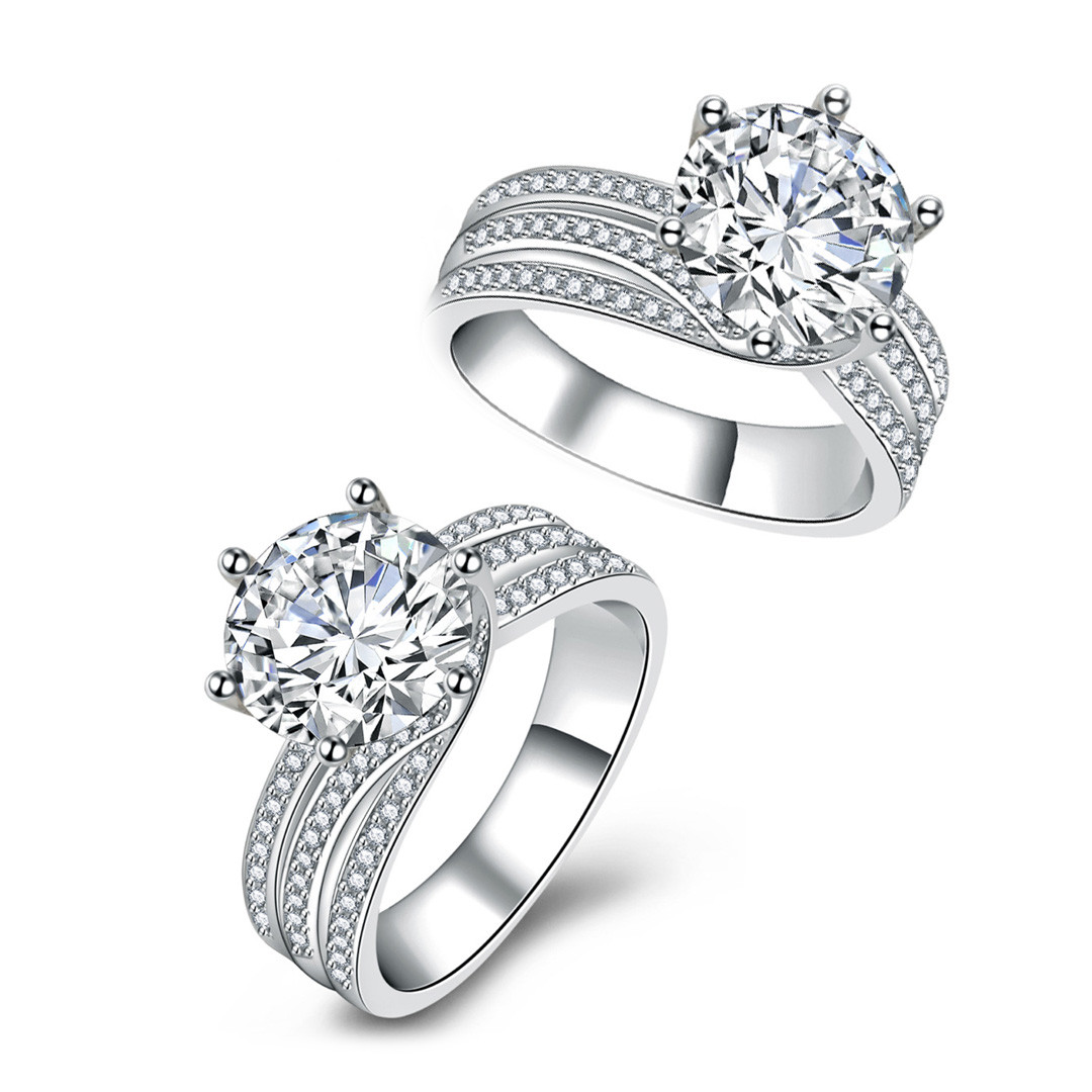 Anillo De Diamante Super Brillante