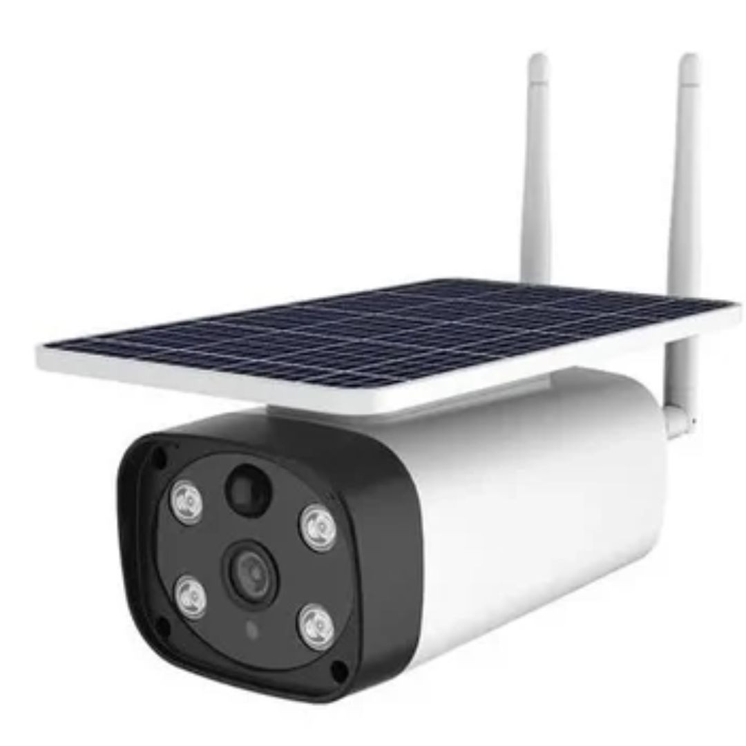 Camara Seguridad  Exterior Panel Solar