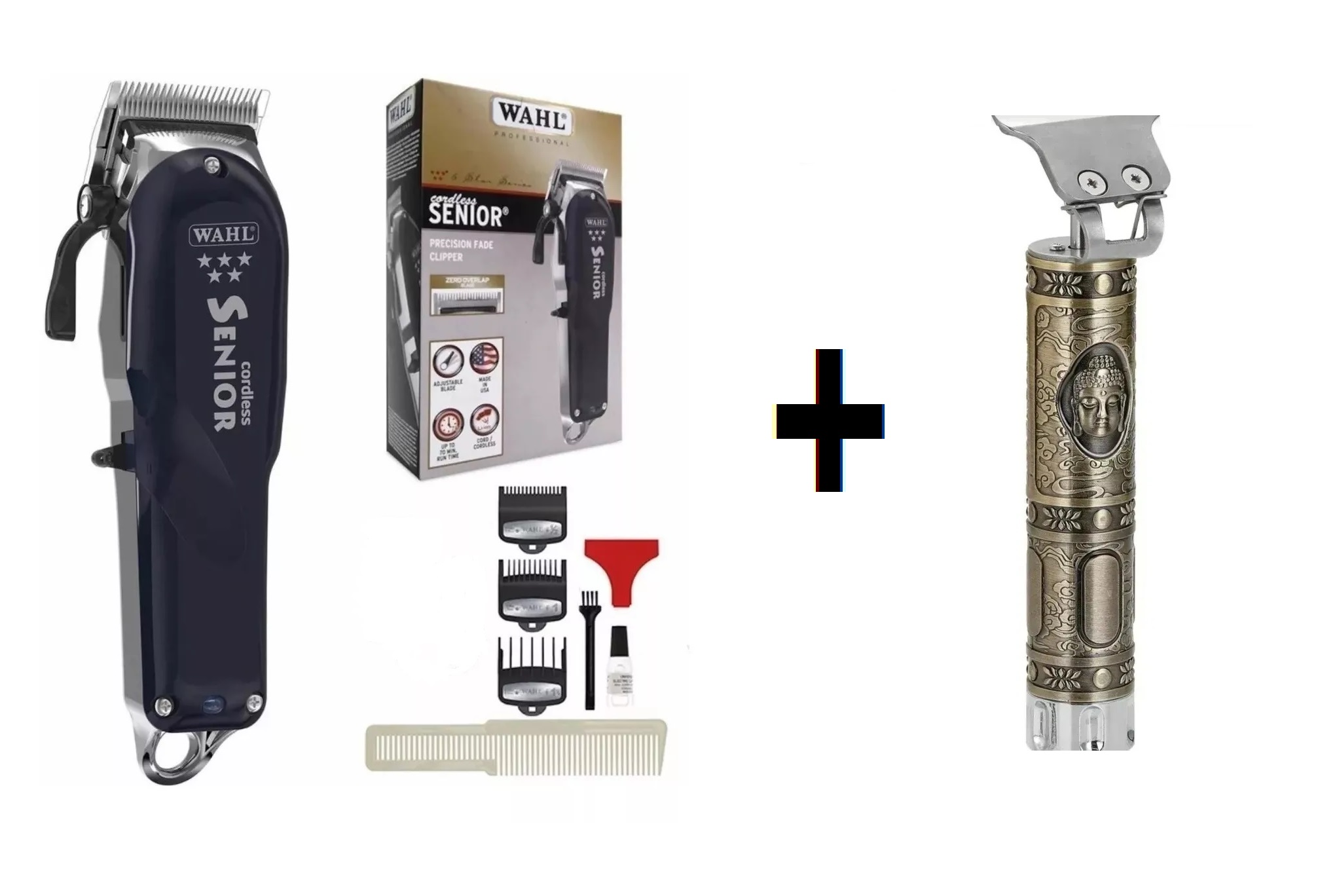 Combo Patillera+ Peluquera Wahl SENIOR