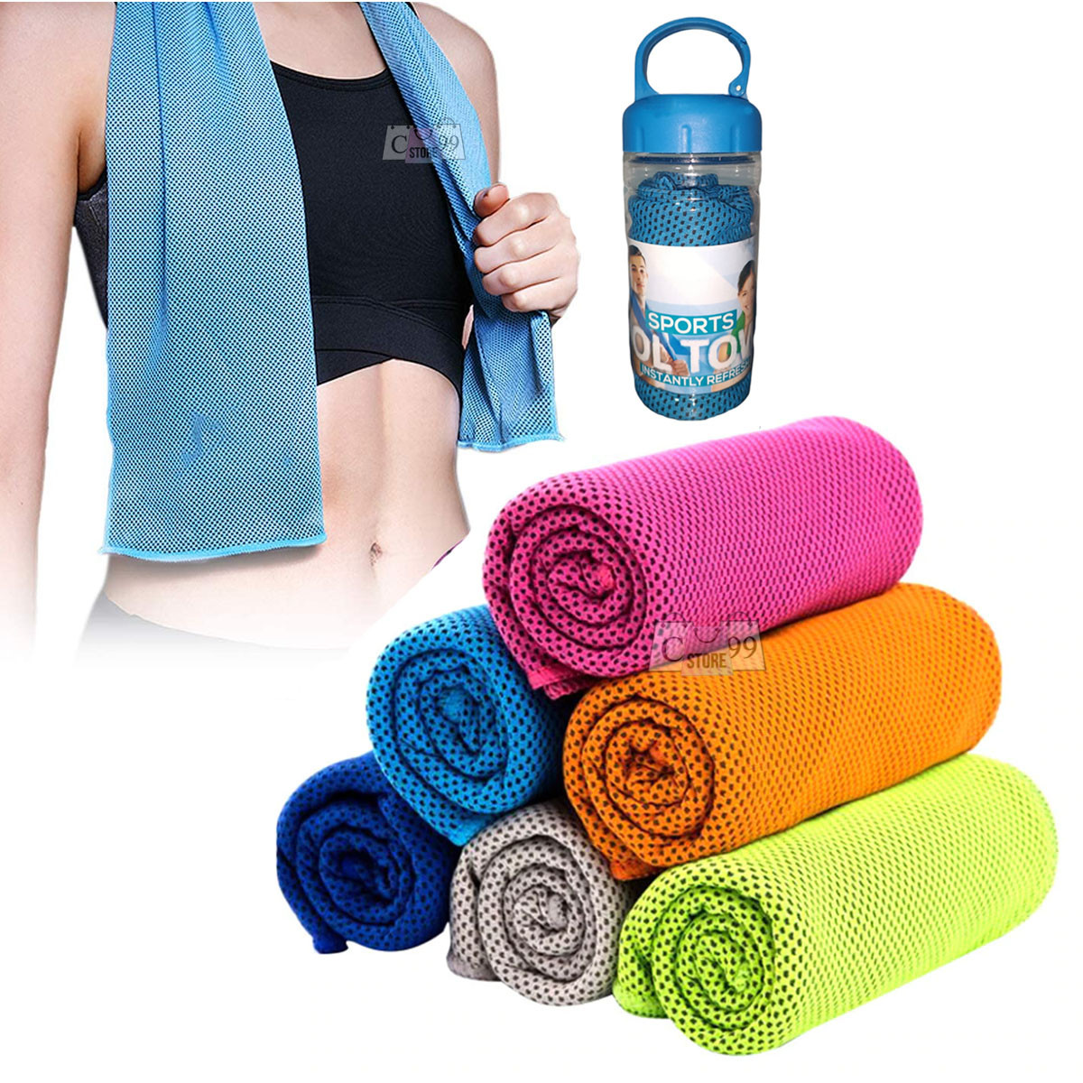 Toalla Refrescante Para Gimnasio