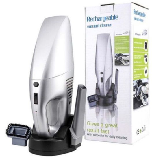 ASPIRADORA PORTATIL CARRO RECARGABLE