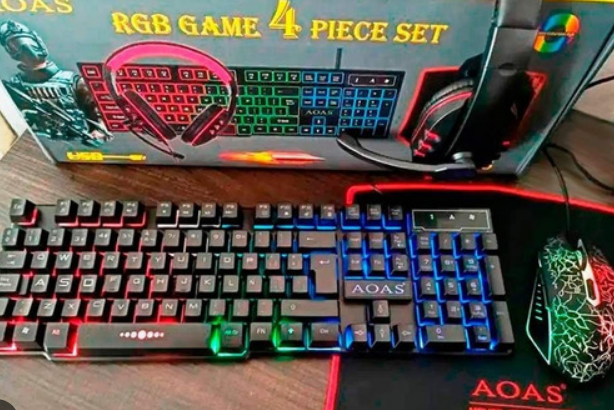 Combo Gamer RGB 4 Piezas - Imagen 2