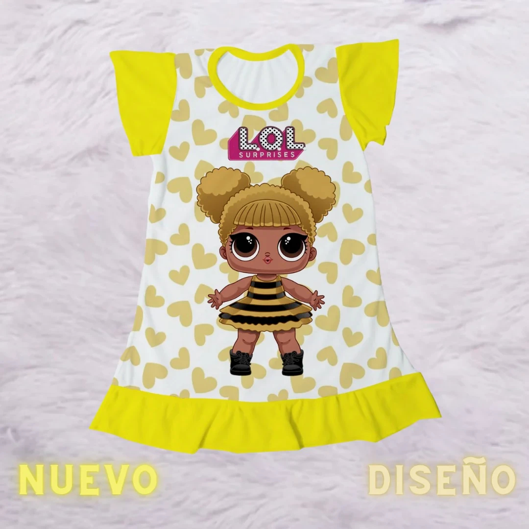 pijama niña lol royal bee