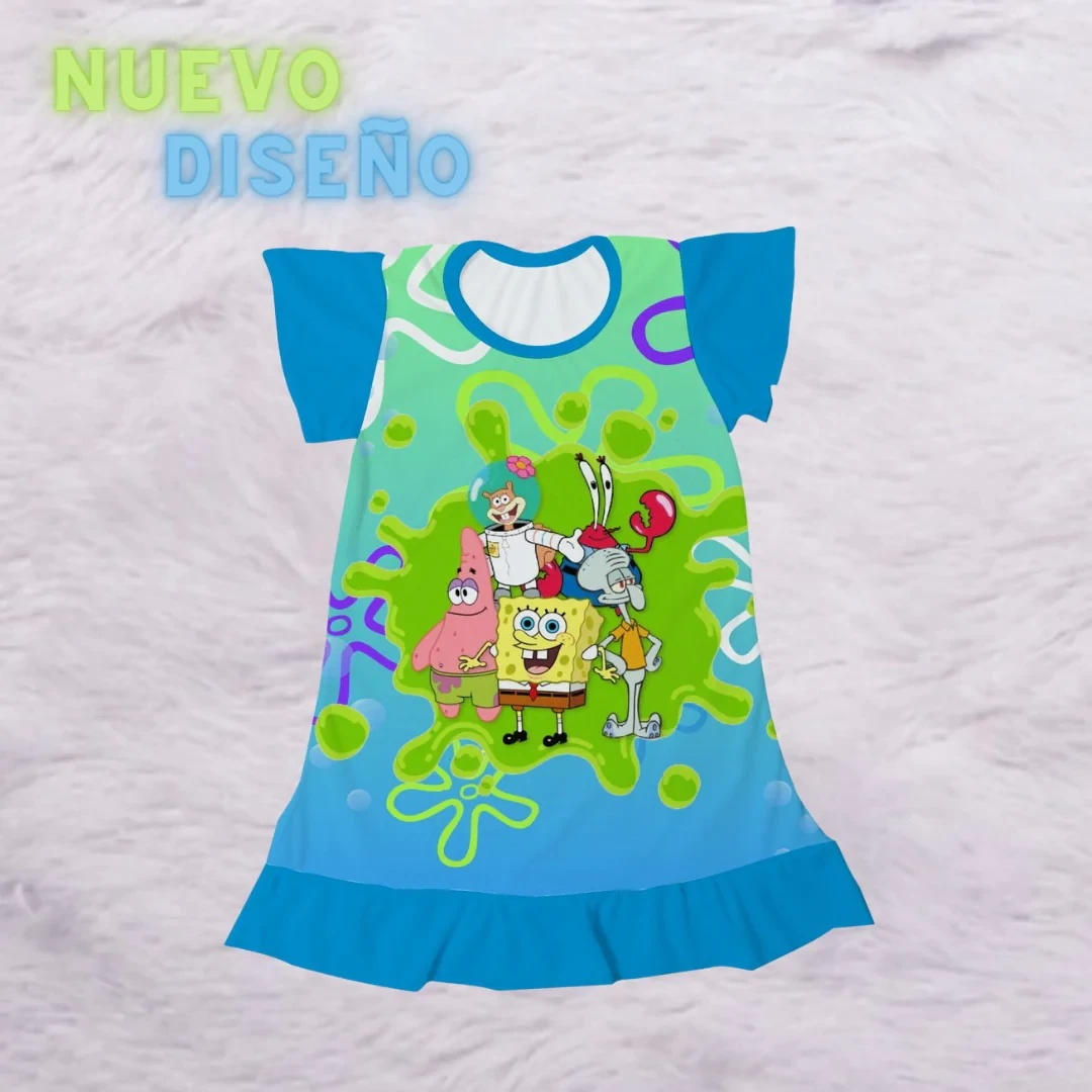 pijama niña bob esponja world