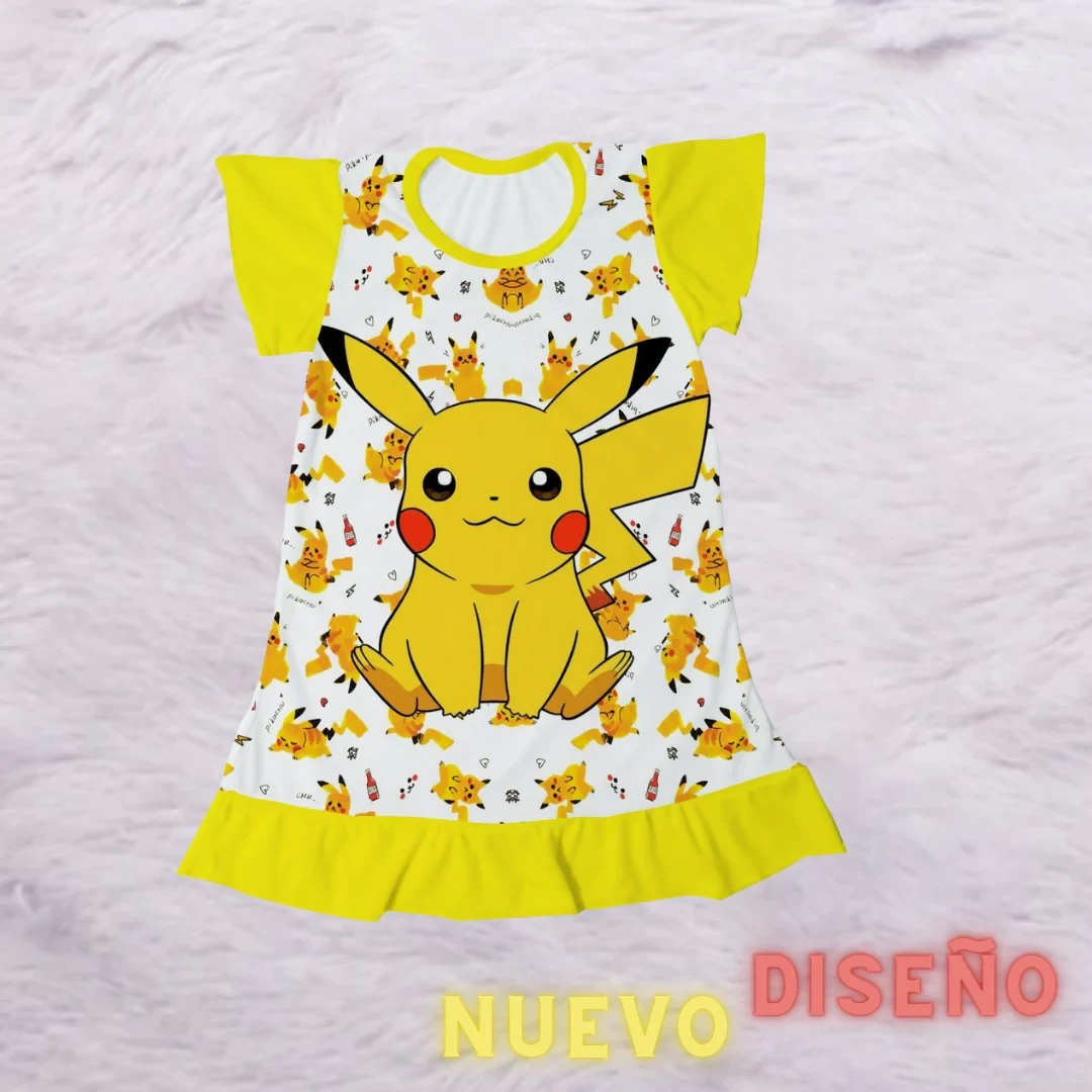 pijama niña pikachu