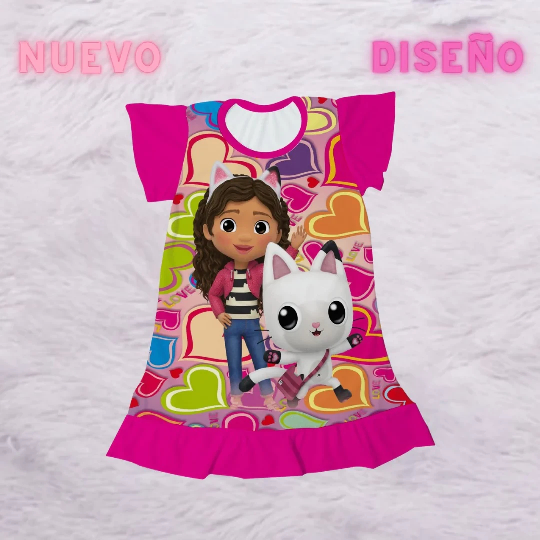 pijama niña gabby love