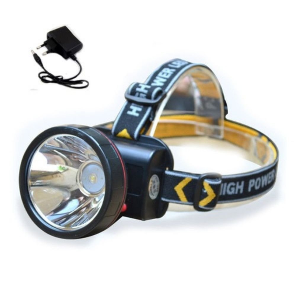 Lampara minero largo alcance recargable