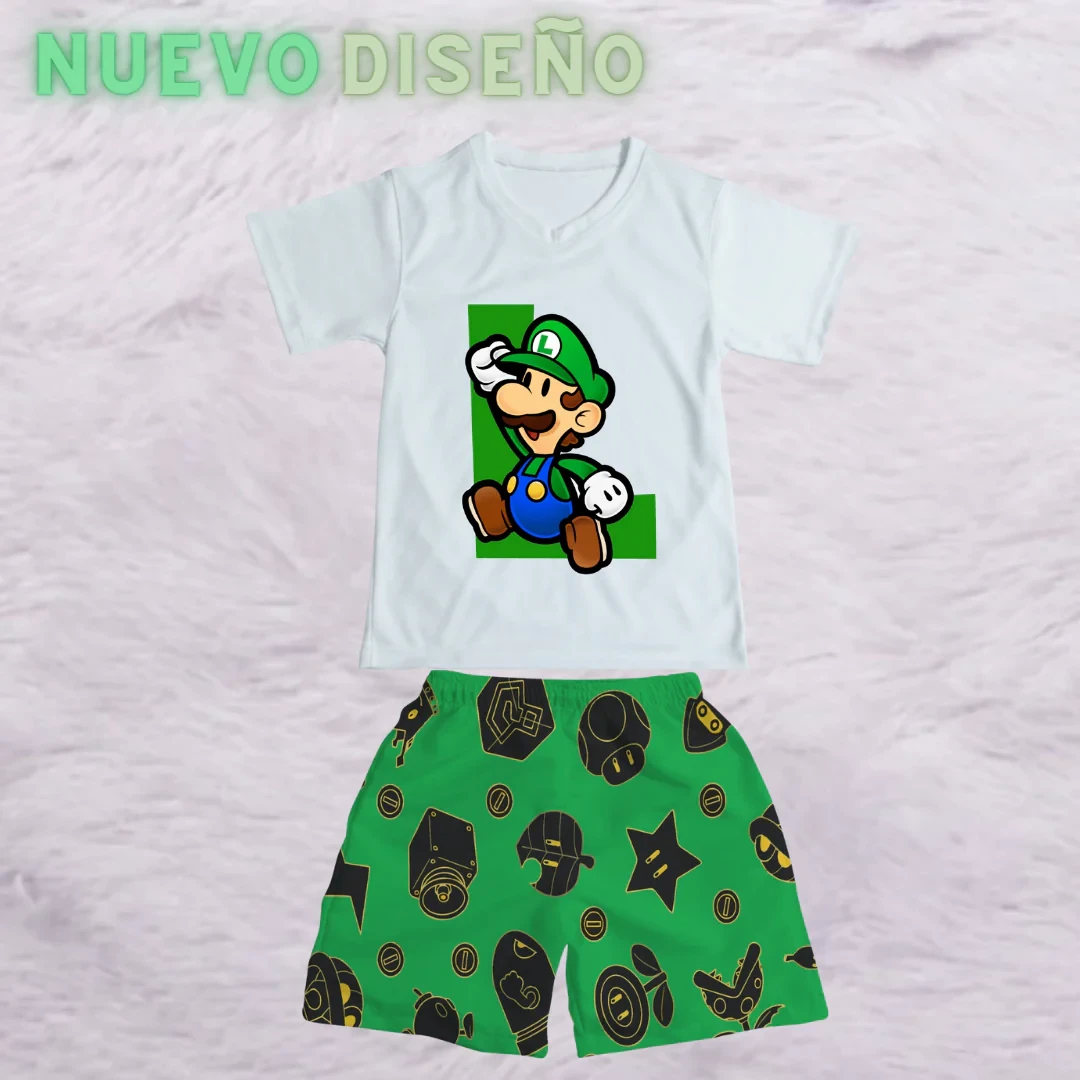 pijama niño luigi
