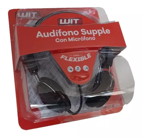 Diadema supple flexible con microfono W