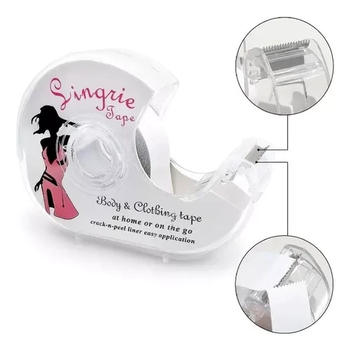 CINTA MAGICA 5M ADHESIVA ROPA Y PIEL