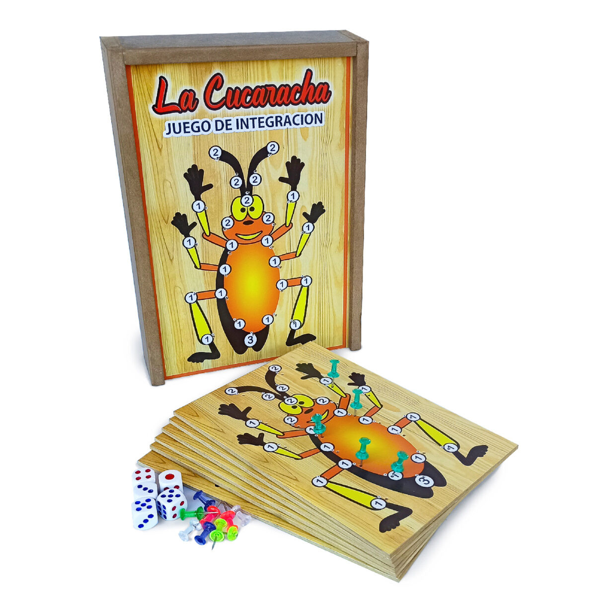 Juego de mesa para integración La cucara
