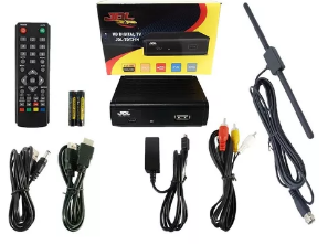Tdt Digital Para Carro Dvb-t2 12v Full S