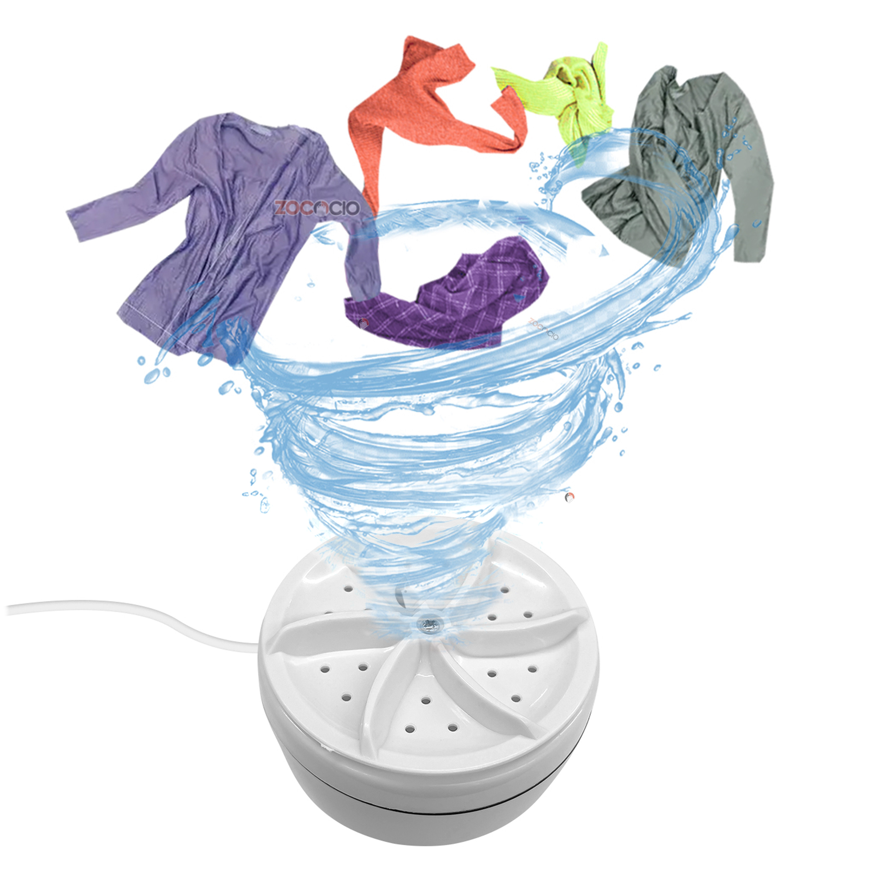 Mini Turbina Lavadora Portable