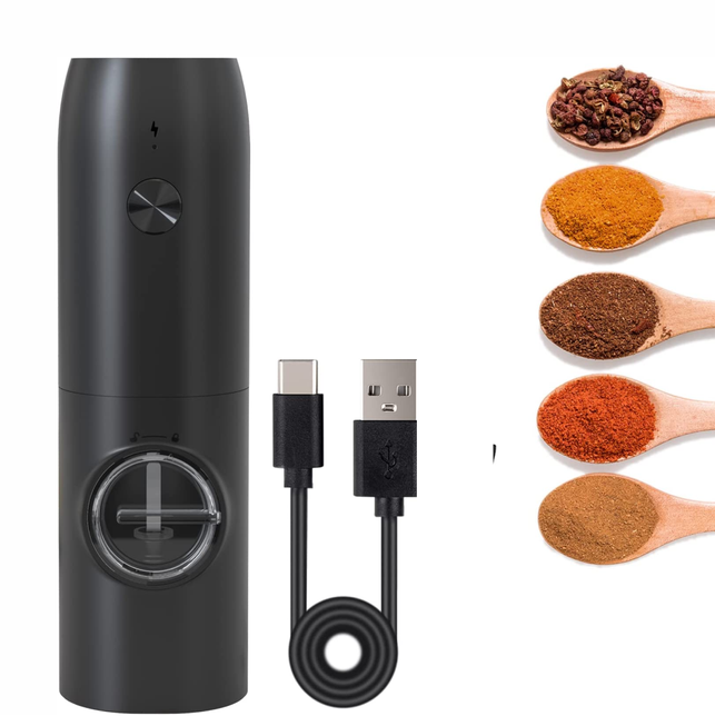 Molino Recargable Sal Especias