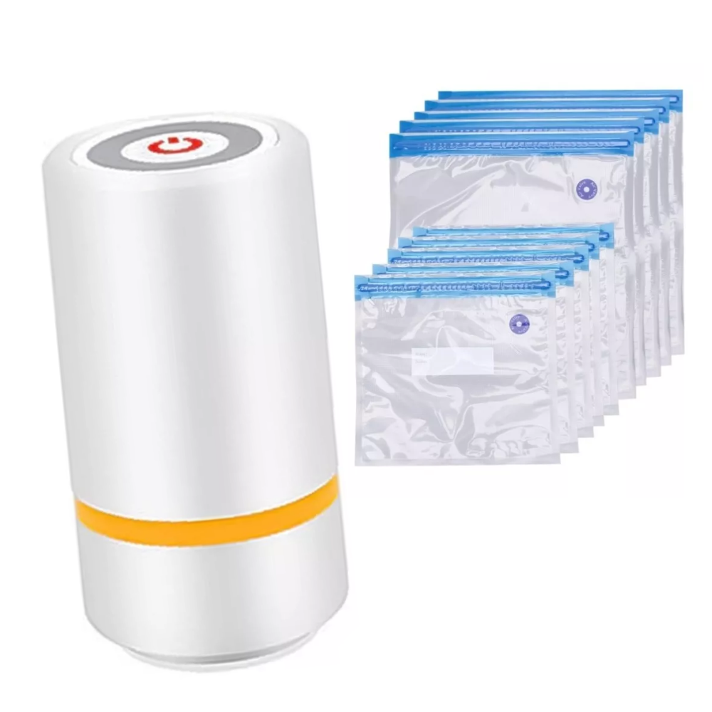 Mini Maquina Selladora De Bolsas Al Vaci