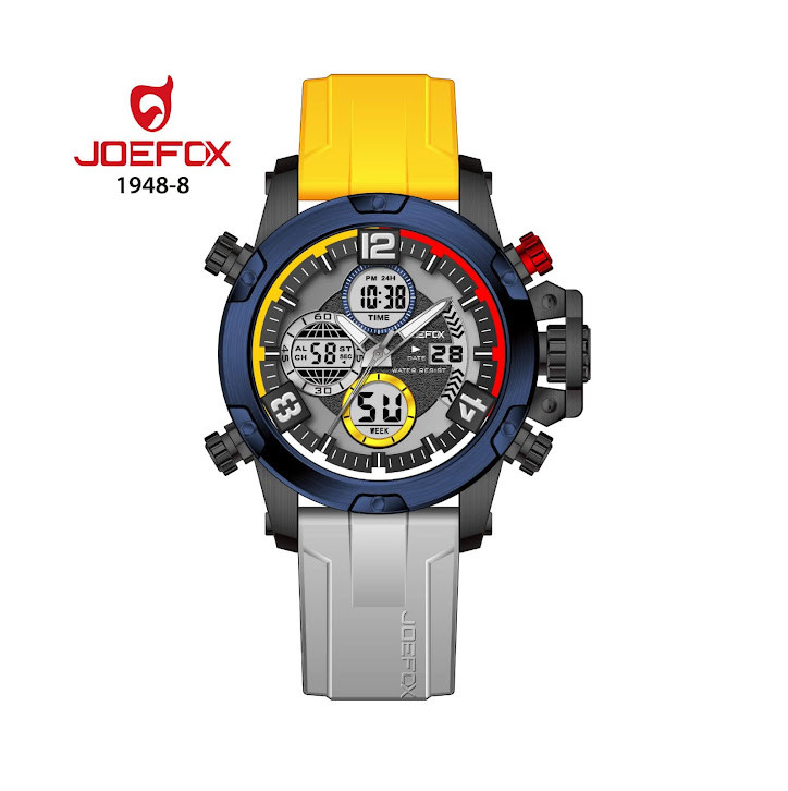 1948-8 RELOJ JOEFOX ANA-DIG LUZ LED