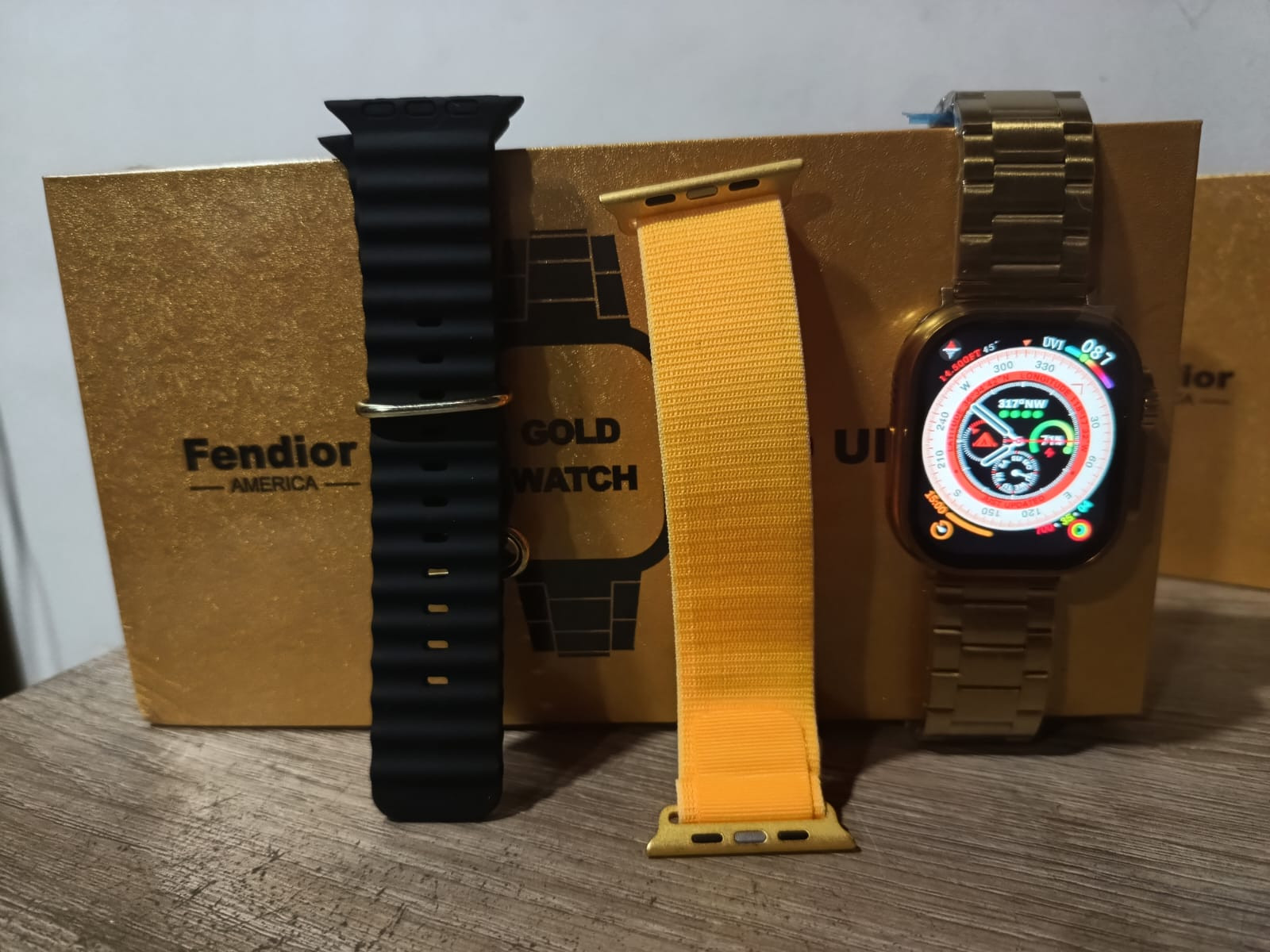 Smartwatch gold G9 Ultra Pro - Imagen 3