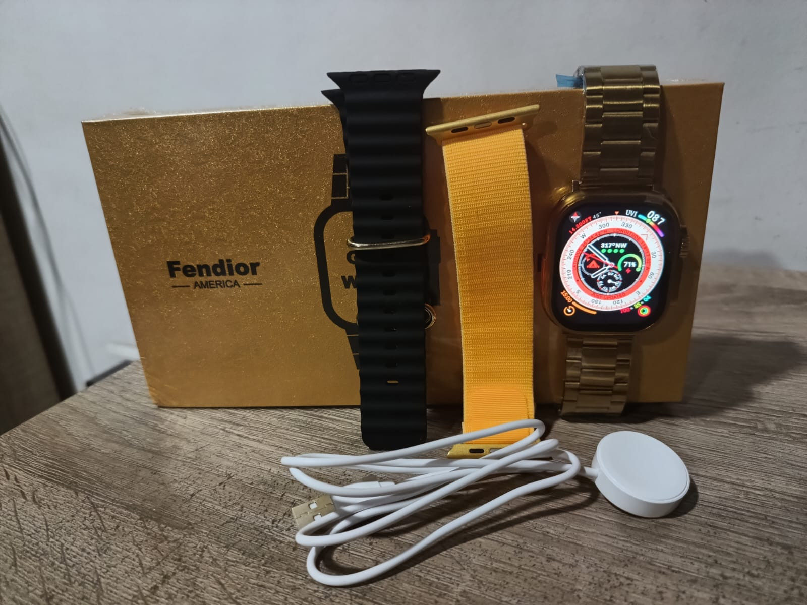 Smartwatch gold G9 Ultra Pro - Imagen 4