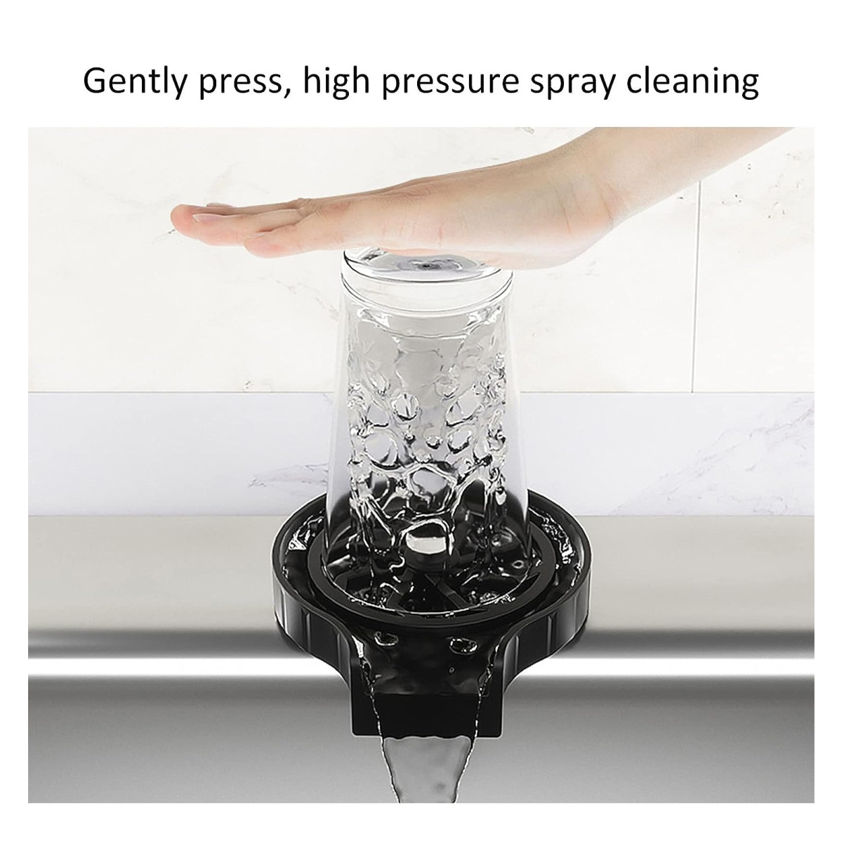 Lava Vasos Automático Copas Cocina - Imagen 3