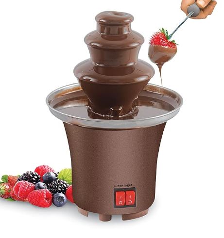 fuente de chocolate 3 niveles