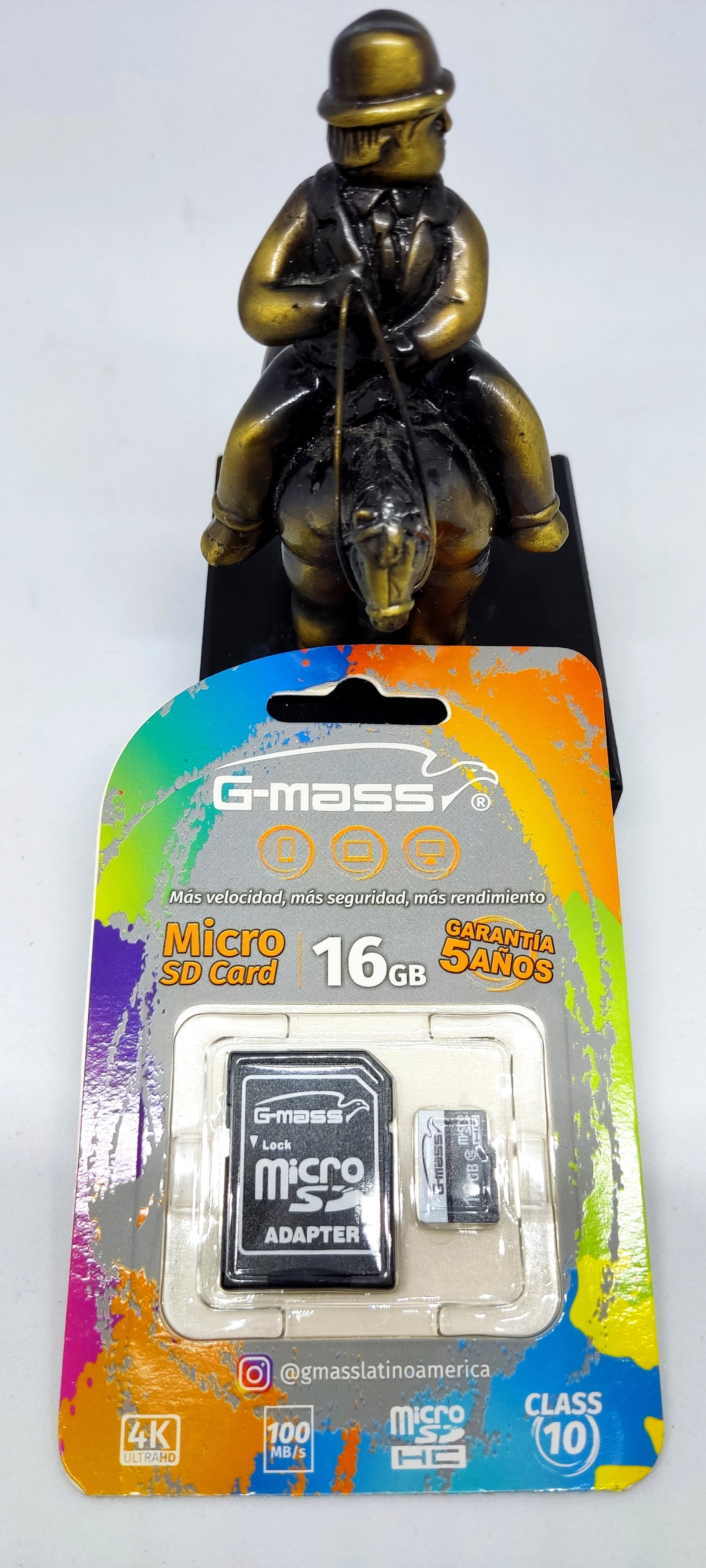 MEMORIA MICRO SD DE 16G MARCA G-MASS