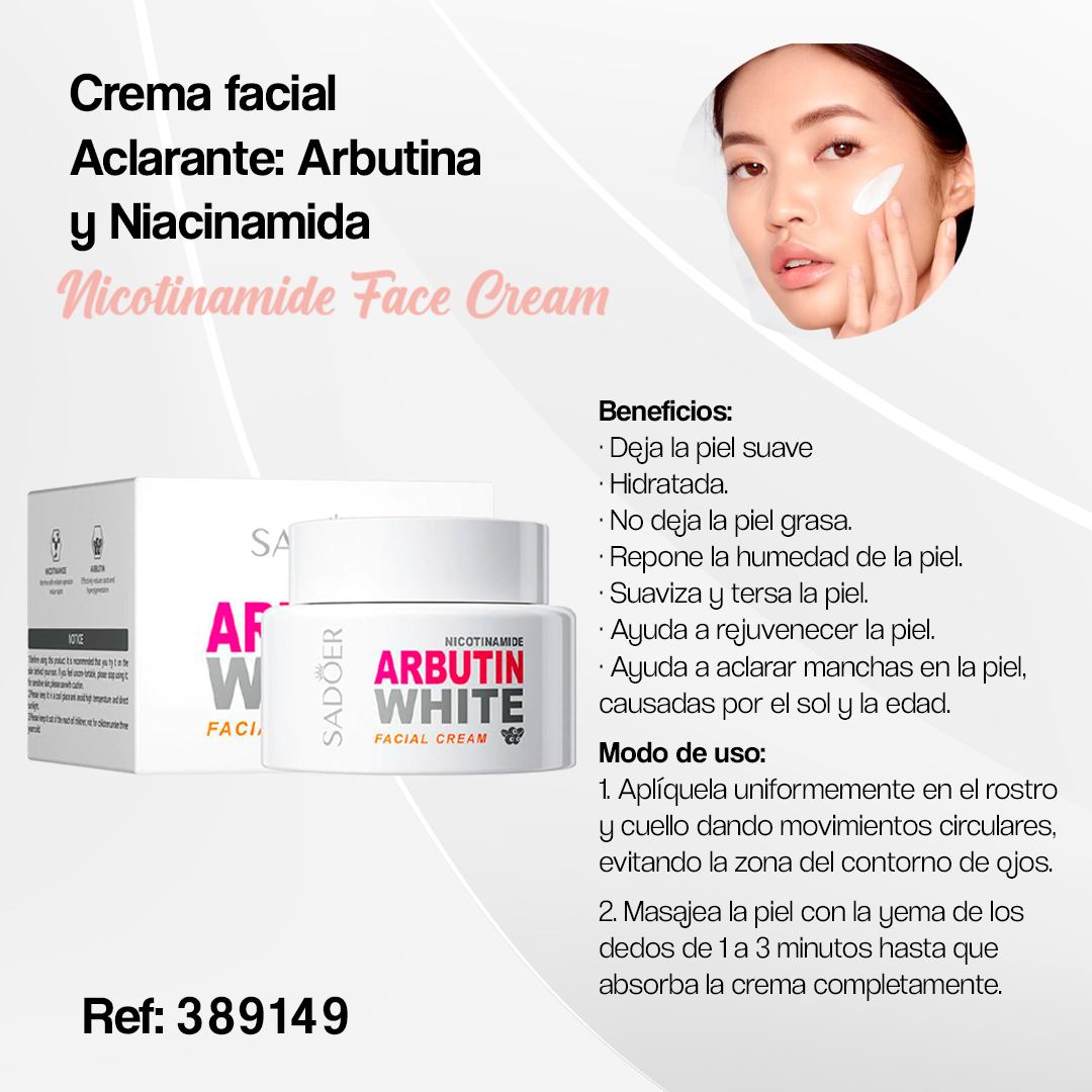389149-CREMA FACIAL ACLARANTE NIACINAMID