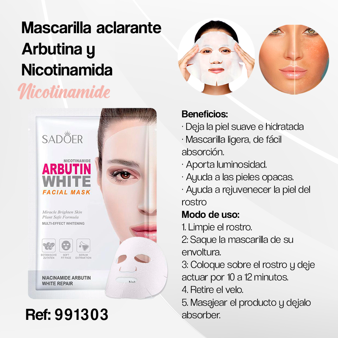 991303-MASCARILLA ACLARANTE NIACINAMIDA