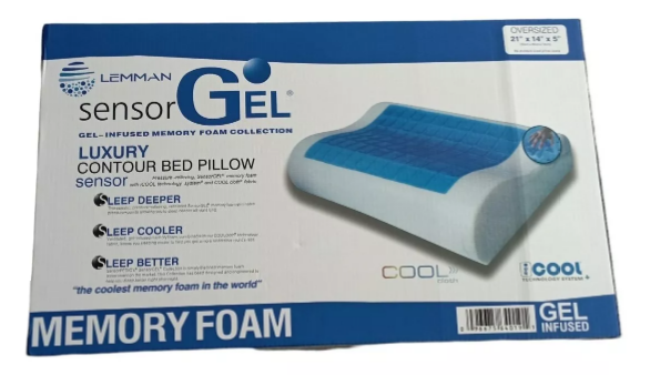 Almohada Memory Foam Sensor Gel