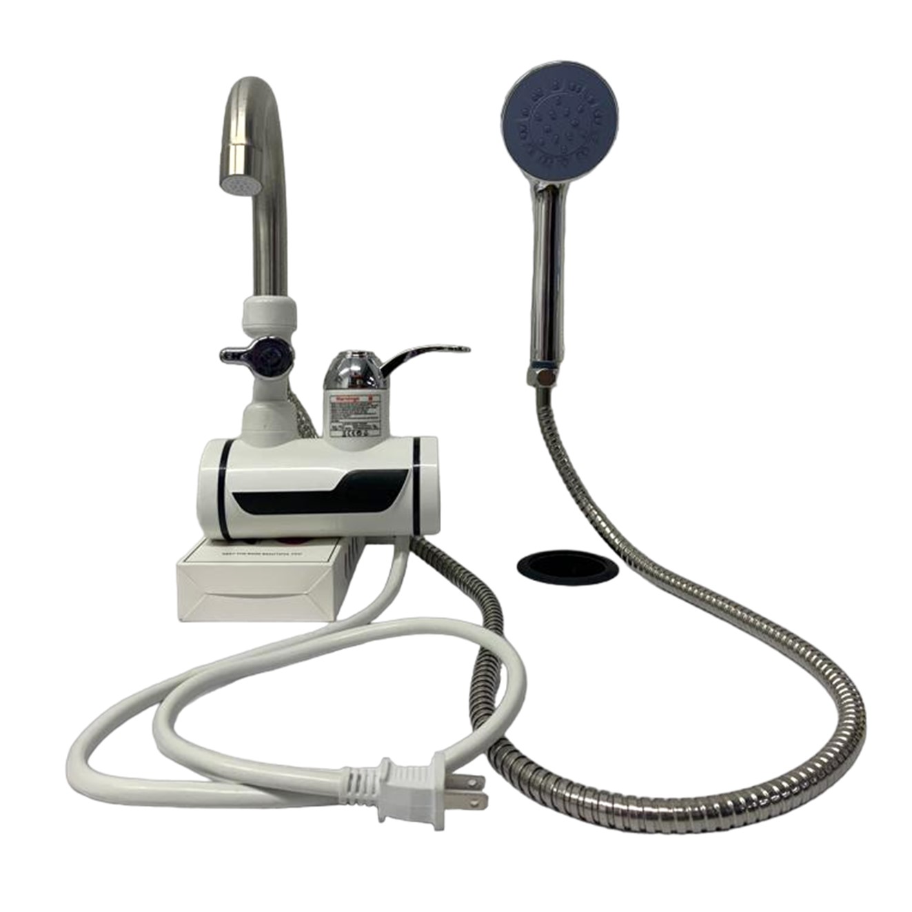 Llave Grifo Calentador con Ducha