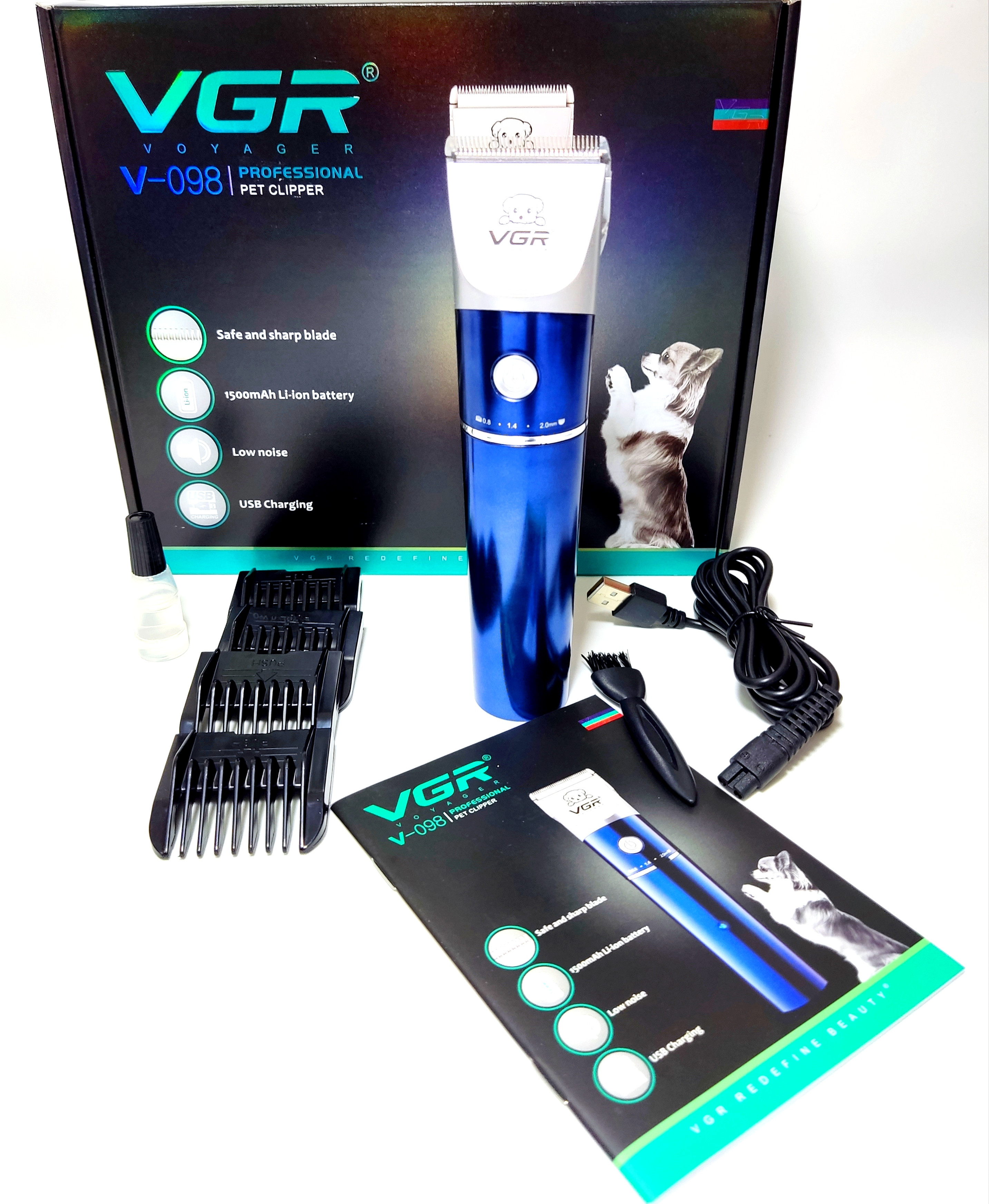 MAQUINA PELUQUERA CANINA VGR V-098