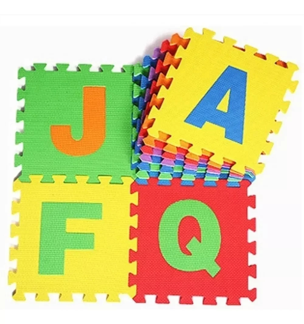 Tapete Alfombra Foamy Para Bebe 10 Pieza