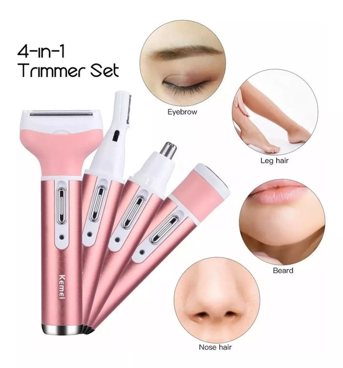 Maquina Razurador Recargable Para Mujer