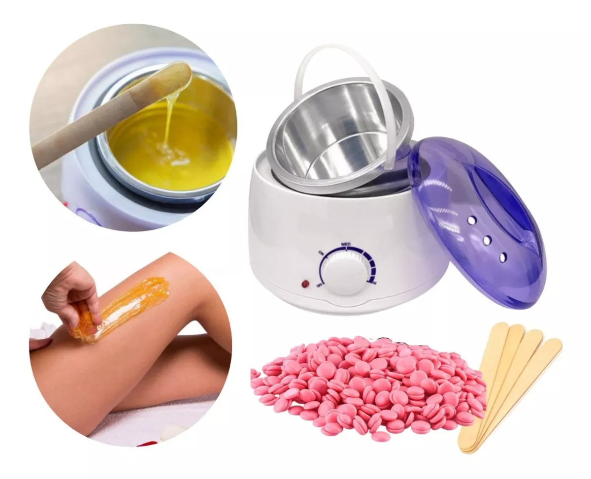 Olla Para Cera Depilatoria + Cera Perlas