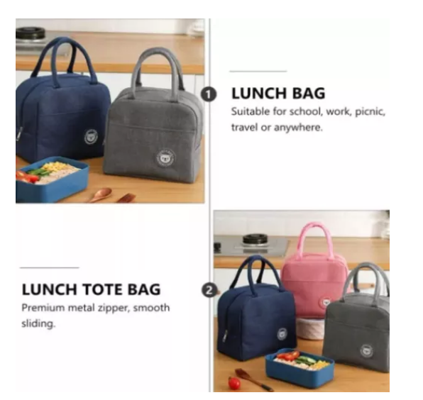 Lonchera Térmica Pequeña Para Alimentos - Imagen 2