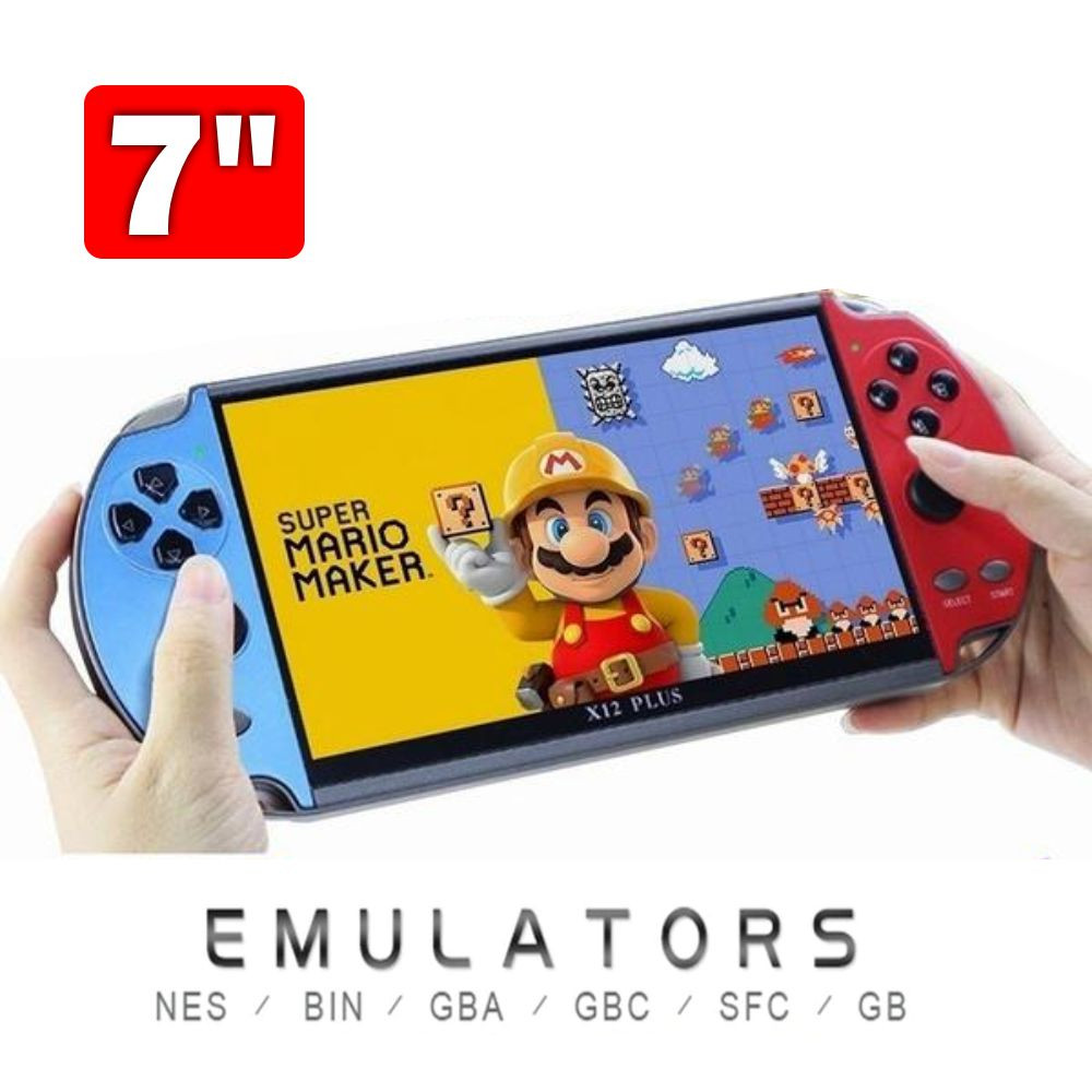 Consola De Juegos PSP X12 PLUS De 7" 16G