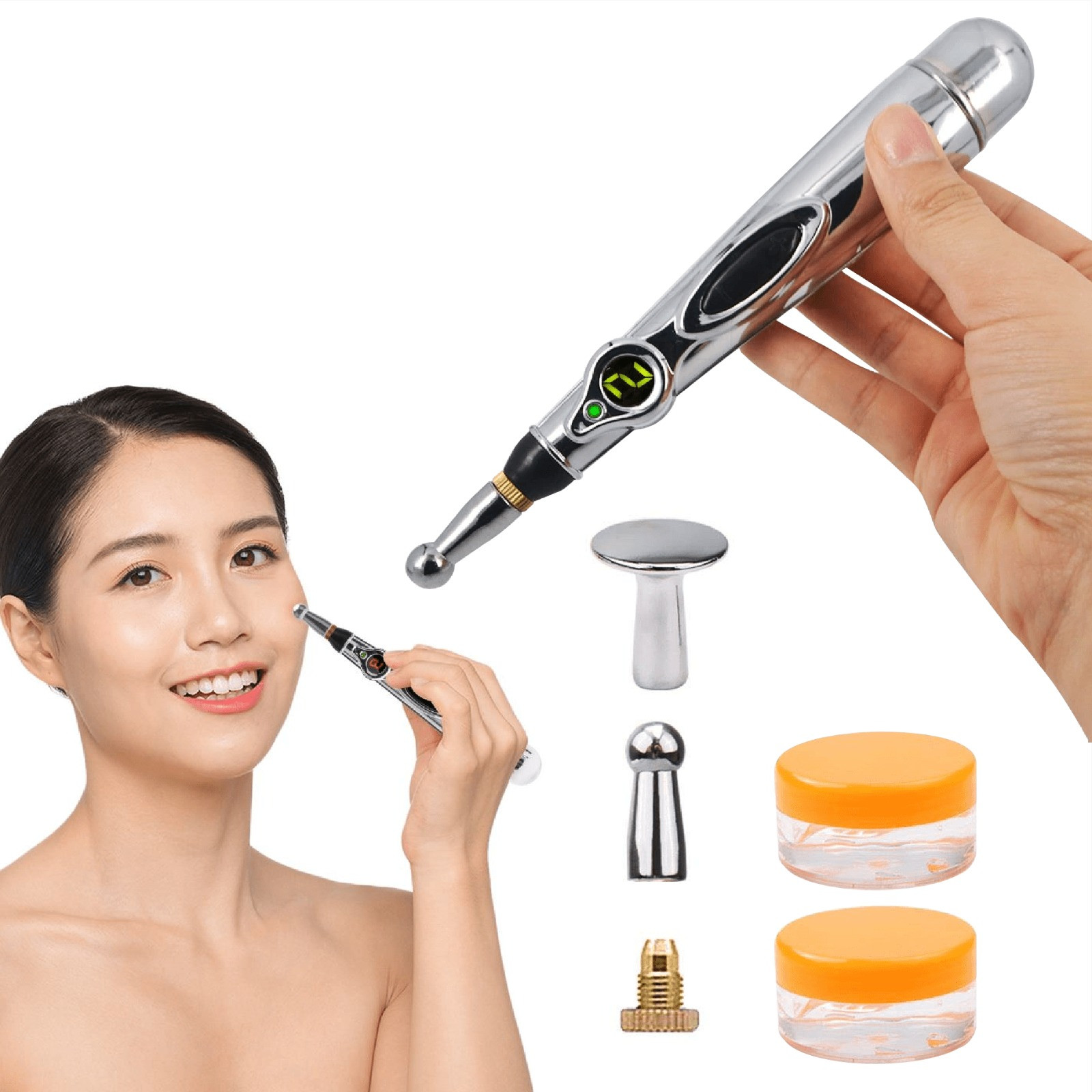 Lápiz Electrico Masajeador Acupuntura